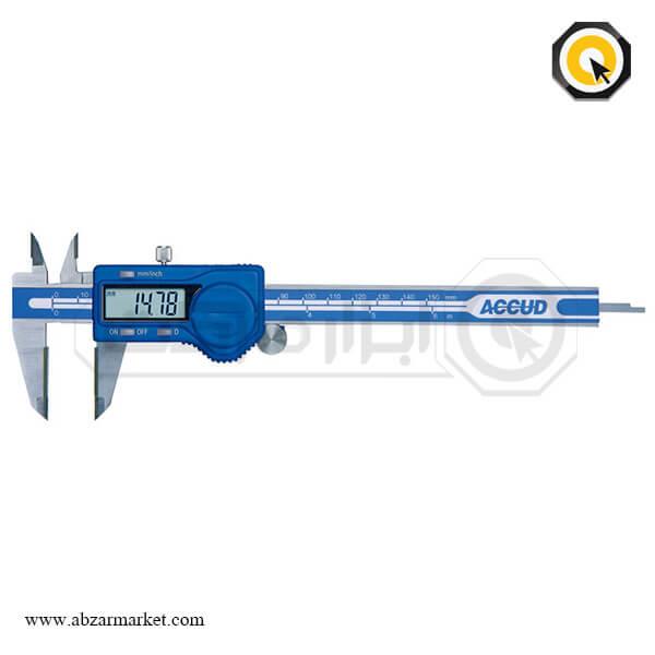 کولیس دیجیتال Accud ( آکاد ) 15 سانت یونیت پلاستیکی  مدل 11-006-116